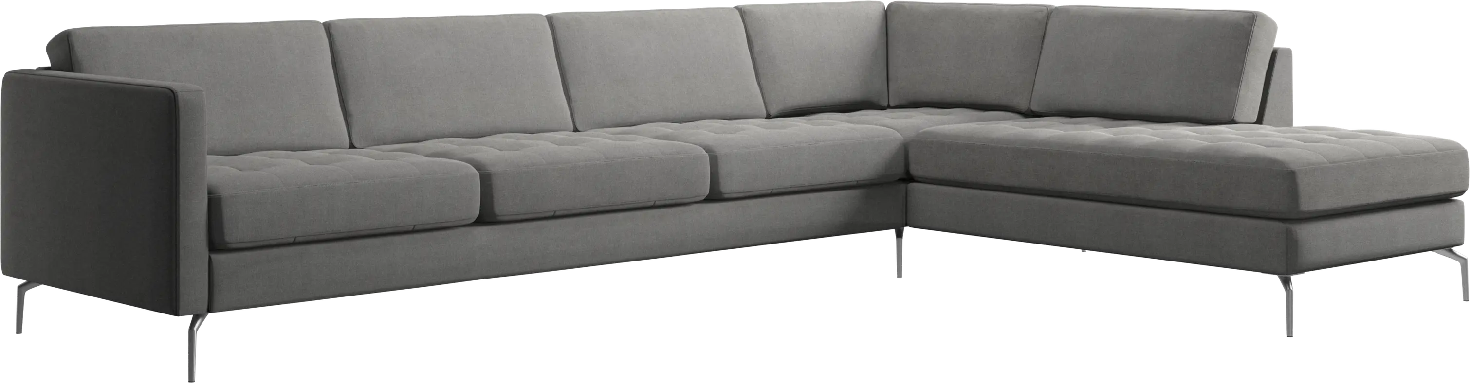 L字型ソファ | デザインを見る - ライトグレー | ボーコンセプト